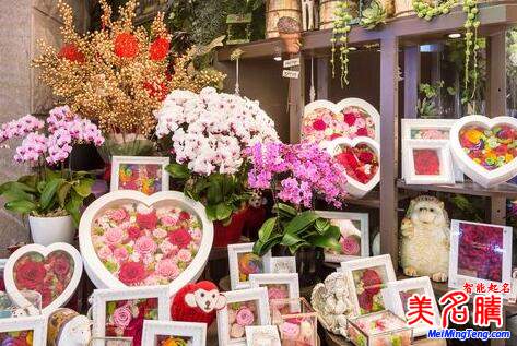 最新的花店起名，好聽的花店名字
